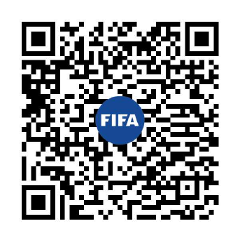 QR-code FIFA-licentie van Hans Reinigert